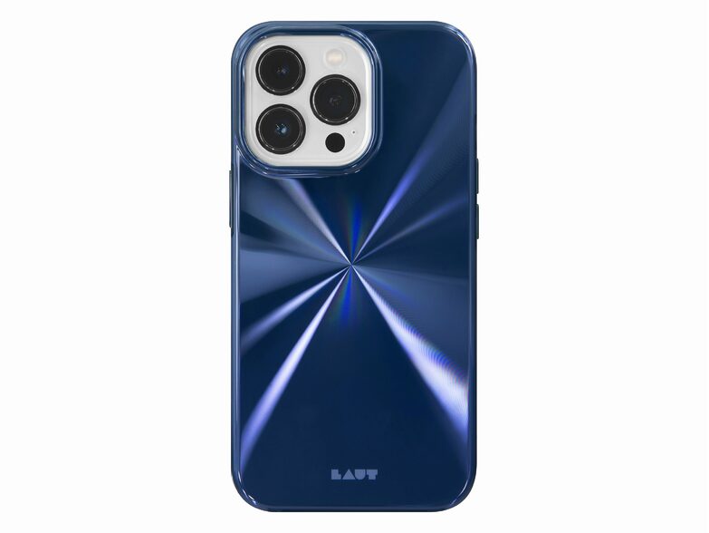 LAUT HUEX Reflect, Schutzhülle für iPhone 14 Pro, marineblau