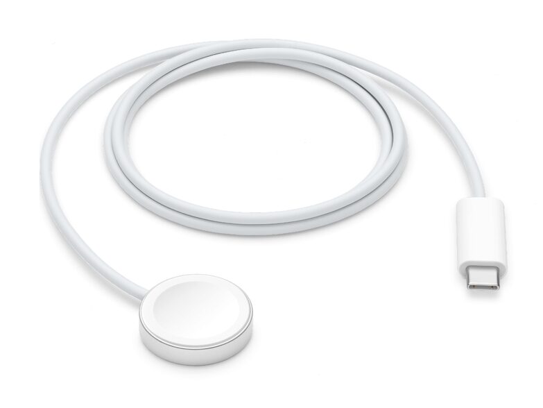 Apple Watch Magnetisches Schnellladekabel auf USB-C, 1 m, weiß