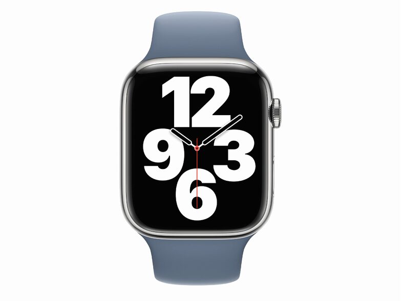 Apple Sportarmband, für Apple Watch 45 mm, schieferblau