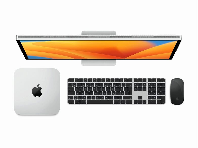 Apple Mac mini, M2 Chip 8-Core CPU, 8 GB RAM, 256 GB SSD