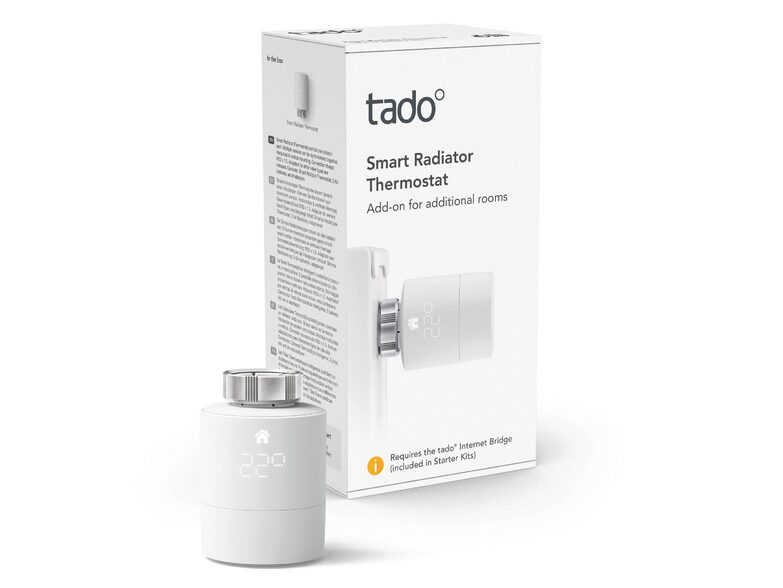 Tado Smartes Heizkörperthermostat, Erweiterungs-Thermostat, weiß