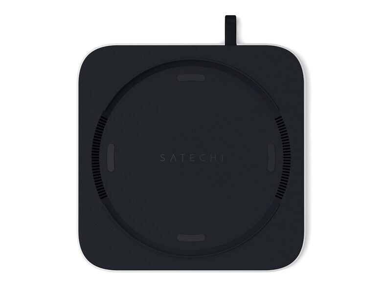 Satechi Aluminium Stand & Hub, für Mac mini, USB-C/USB-A/SD, silber