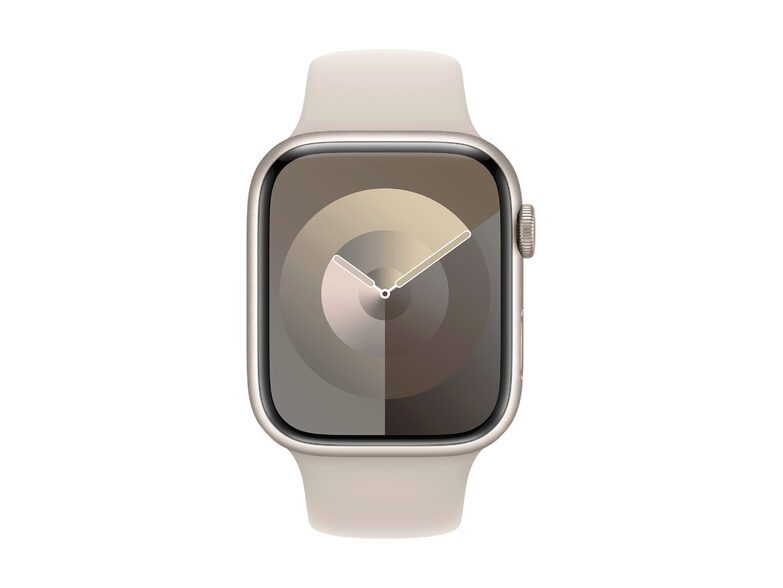 Apple Sportarmband, für Apple Watch 45 mm, M/L, polarstern