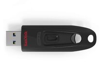 SanDisk Ultra, 64 GB Flash-Speicher-Stick, USB 3.0, schwarz