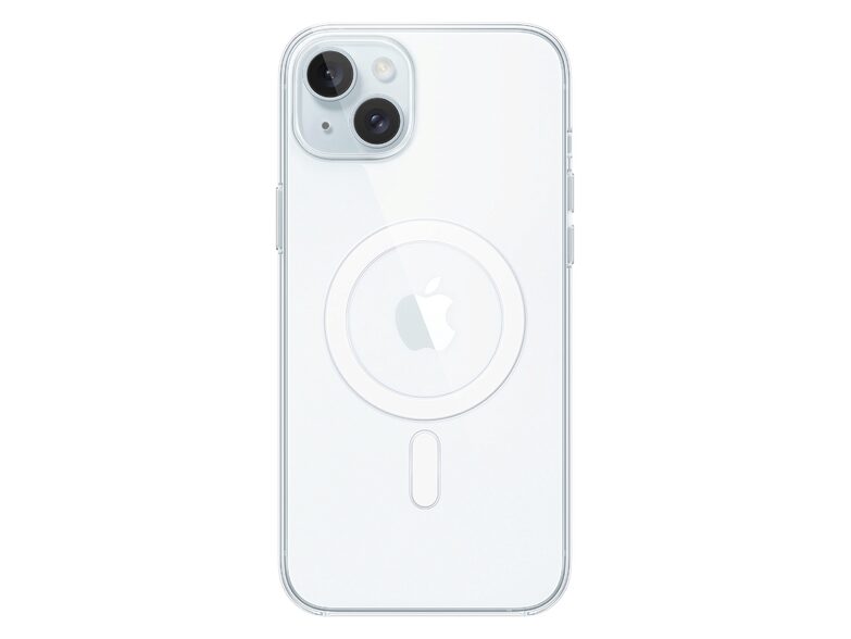Apple iPhone Clear Case mit MagSafe, für iPhone 15 Plus, transparent