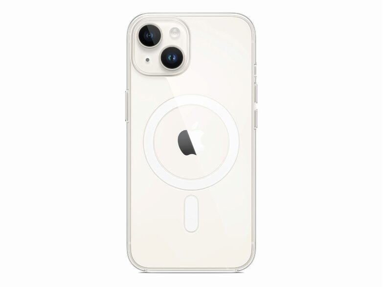 Apple iPhone Clear Case mit MagSafe, für iPhone 14, transparent