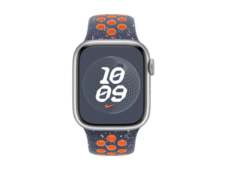Apple Nike Sportarmband, für Apple Watch 41 mm, S/M, blue flame