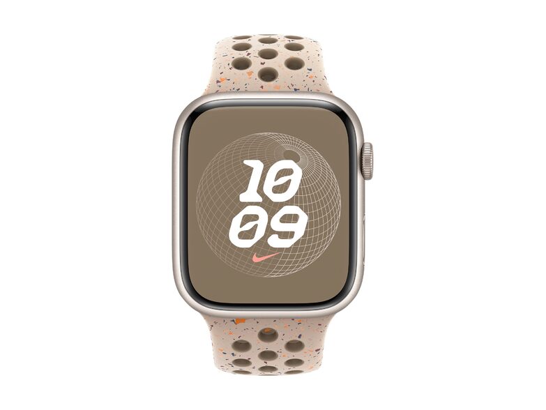 Apple Nike Sportarmband, für Apple Watch 45 mm, S/M, desert stone