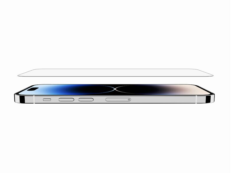 Belkin SCREENFORCE UltraGlass, Displayschutz für iPhone 14 Pro, transparent