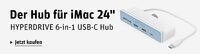 HYPERDRIVE 6-in-1 USB-C Hub