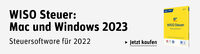 WISO Steuer: Mac und Windows 2023