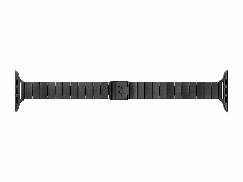 LAUT LINKS PETITE, Armband für Apple Watch 42/44/45/49 mm, Edelstahl, schwarz