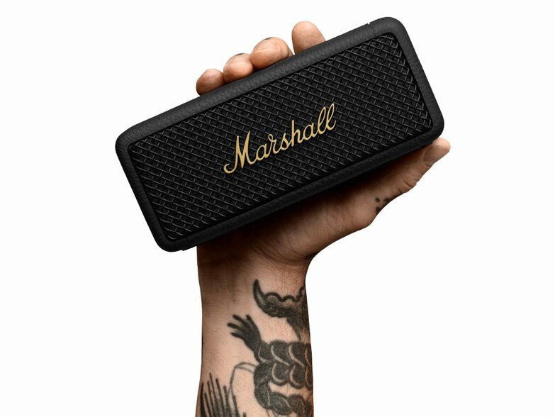 Marshall Emberton II, tragbarer Lautsprecher, Bluetooth 5.1, IP67, schwarz