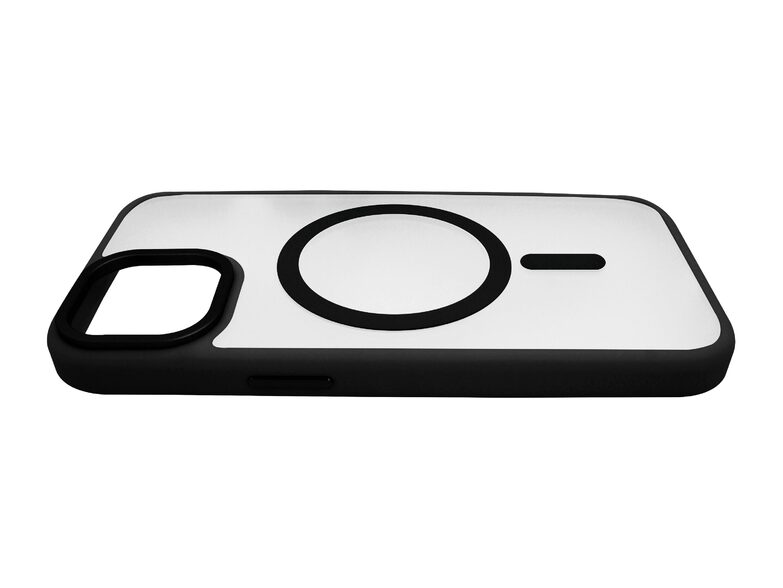 Networx Hybrid-Magnet-Case, Schutzhülle für Apple iPhone 15 Plus, schwarz