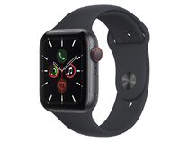 Apple Watch SE, GPS & Cellular, 44 mm, Aluminium, Sportarmband