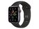 Apple Watch SE, GPS & Cellular, 44mm, Alu. space grau, Sportarmband schwarz