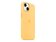 Apple iPhone Silikon Case mit MagSafe, für iPhone 14, sonnenlicht