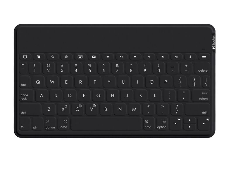 Logitech Keys-To-Go, Tastatur f. iPad/iPod/iPhone, Apple TV, Bluetooth, schwarz