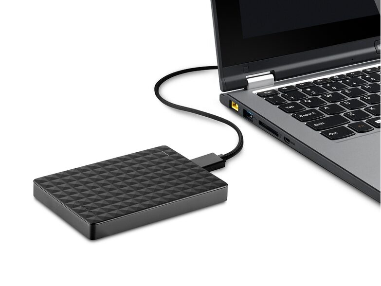 Seagate Expansion Portable, 2 TB ext. Festplatte, USB 3.0, HDD 2,5", schwarz