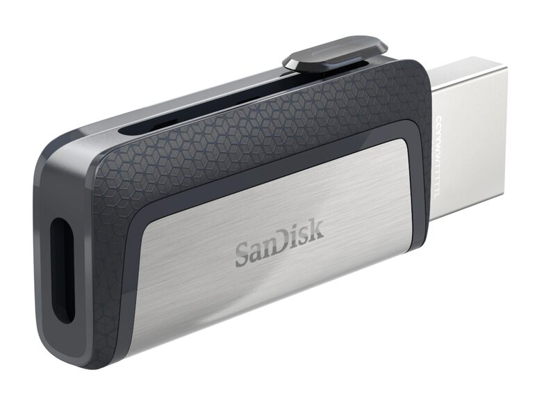 SanDisk Ultra Dual Drive, 256 GB Flash-Speicher-Stick, USB-C/USB 3.1