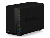 Synology DS220+, 2-Bay NAS-Server, 2x USB 3.0/2x Gigabit (RJ-45)