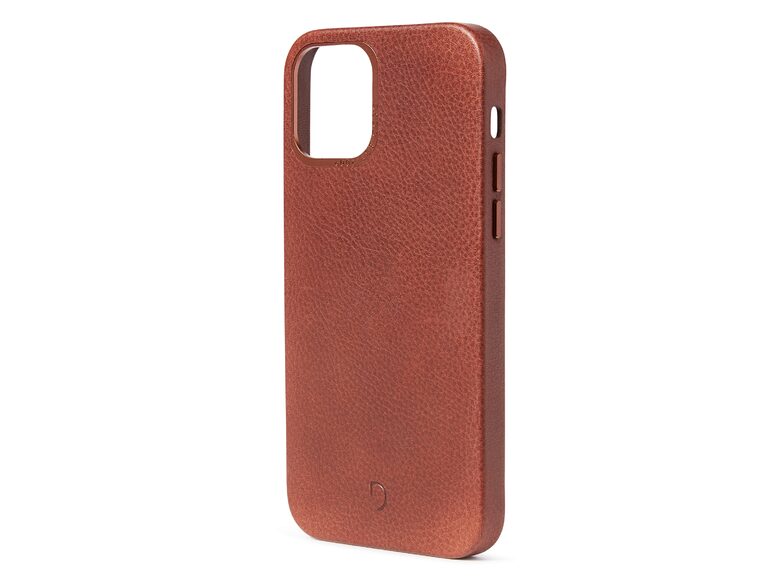 Decoded Backcover, Leder-Schutzhülle mit MagSafe, für iPhone 12 mini, braun