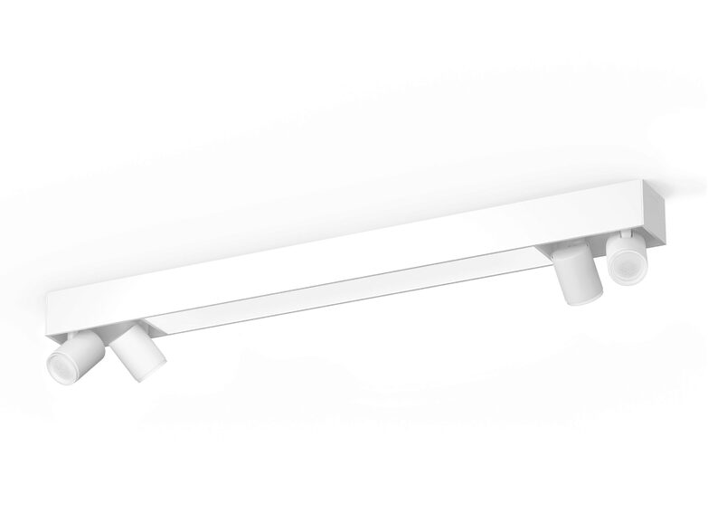 Philips Hue Centris 4er-Spot Deckenleuchte, White & Color Ambiance, weiß