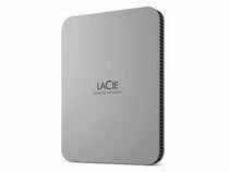 LaCie Mobile Drive, 1 TB ext. 6,35 cm Festplatte (2022), USB-C/USB 3.2, silber
