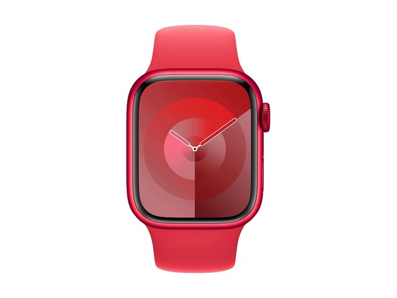 Apple Sportarmband, für Apple Watch 41 mm, S/M, (PRODUCT) Red