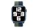 Apple Sport Loop, für Apple Watch 45 mm, Nylon, abyssblau/moosgrün