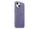 Apple iPhone Leder Case mit MagSafe, für iPhone 13, wisteria