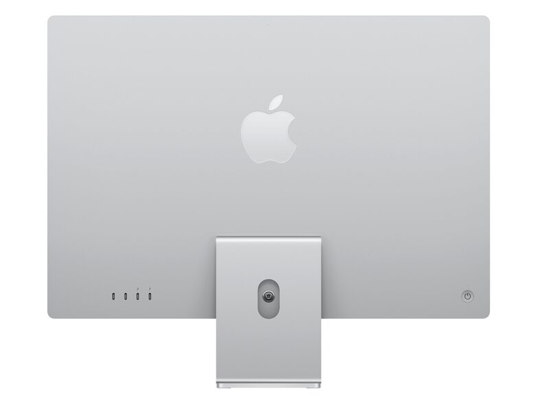 Apple iMac 24" (2021), M1 8-Core CPU, 8-Core GPU, 8 GB RAM, 256 GB SSD, silber
