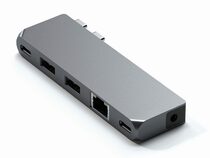 Satechi Pro Hub Mini, USB4/USB-A/C/Ethernet/Klinke