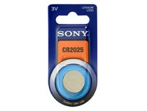 Sony Microbatterie CR2025, 3 Volt, 1er Blister