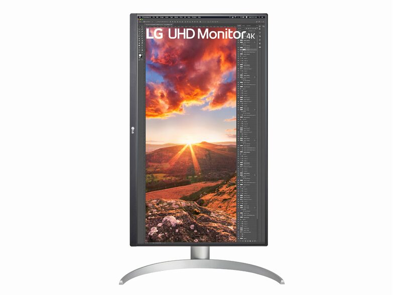 LG 27UP850N-W, IPS 27" (68,4 cm) UHD 4K Monitor, HDMI/DP/USB-C, weiß