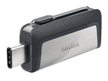 SanDisk Ultra Dual Drive, 32 GB Flash-Speicher-Stick, USB-C/USB 3.1