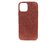 Decoded Backcover, Leder-Schutzhülle mit MagSafe, für iPhone 12 Pro Max, braun