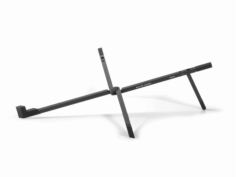 Native Union Rise, faltbarer Laptop Stand für MacBook/ iPad, Aluminium, schwarz