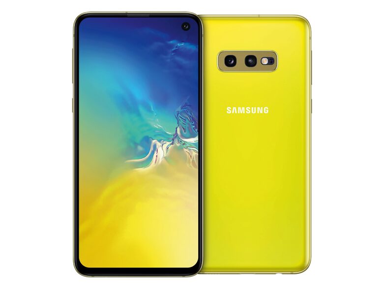 Samsung Galaxy S10e, 128 GB, gelb