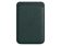 Apple iPhone Leder Wallet, ab iPhone 12, MagSafe, waldgrün
