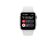 Apple Watch SE (2022), 40 mm, Aluminium silber, Sportarmband weiß