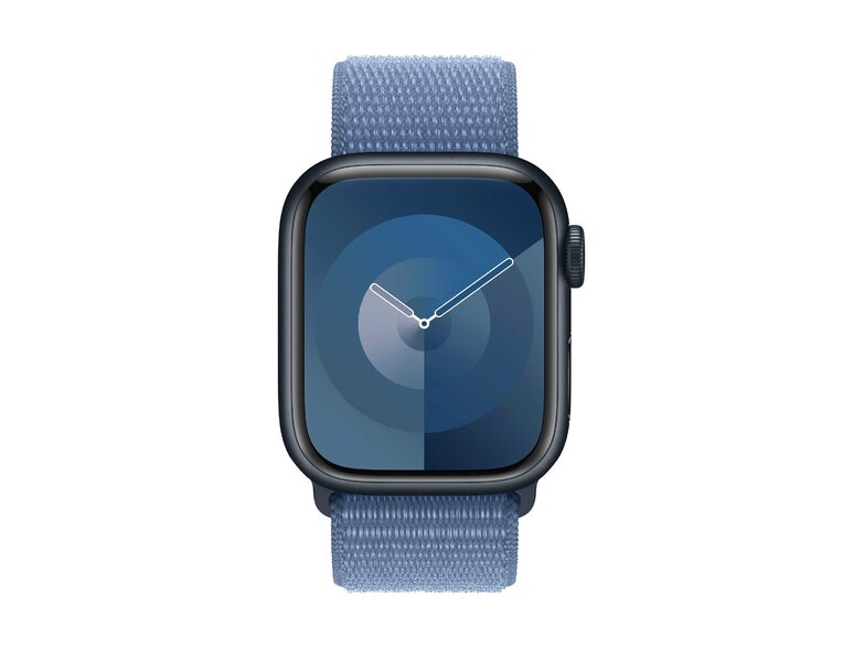 Apple Sport Loop, für Apple Watch 41 mm, Nylon, winterblau