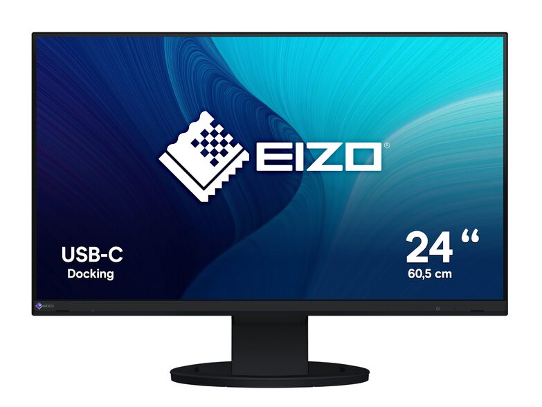 EIZO FlexScan EV2480-BK, 23,8" (60,5 cm) Office-Monitor, Full-HD, schwarz
