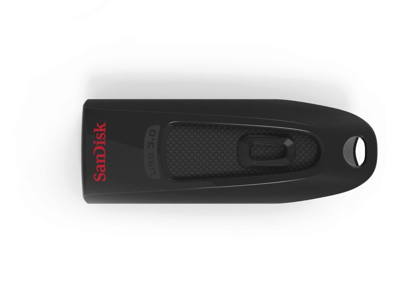 SanDisk Ultra, 64 GB Flash-Speicher-Stick, USB 3.0, schwarz