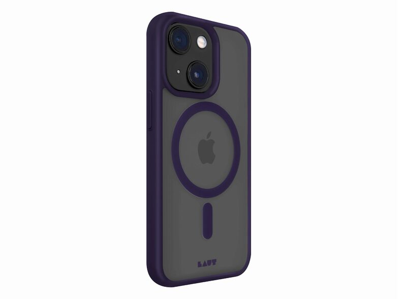 LAUT HUEX Protect, Schutzhülle für iPhone 14 Plus, mit MagSafe, dunkellila