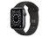 Apple Watch Series 6, 44 mm, Aluminum space grau, Sportarmband schwarz
