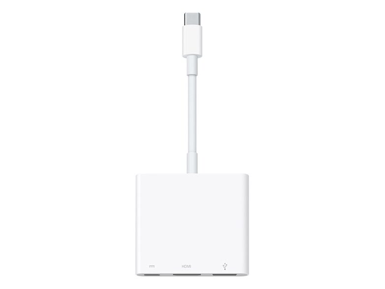 Apple USB-C Digital AV Multiport Adapter, für USB-C-fähige Geräte, weiß