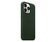 Apple iPhone Leder Case mit MagSafe, für iPhone 13 Pro, schwarzgrün
