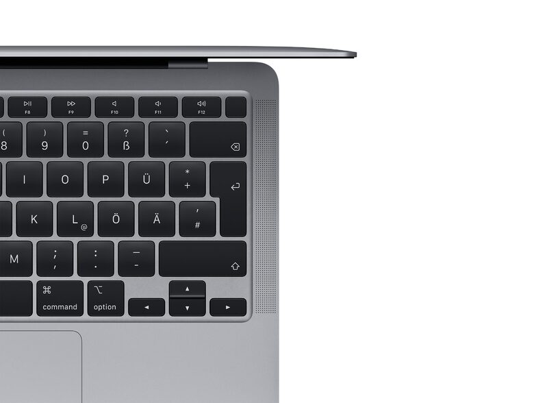 Apple MacBook Air Ret. 13" (2020), M1 8-Core CPU, 16 GB RAM, 256 GB SSD, grau