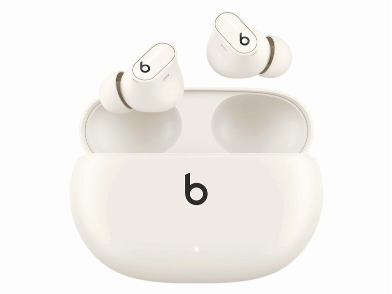 Beats Studio Buds +, Wireless In-Ear-Kopfhörer, Bluetooth, ANC, cremeweiß